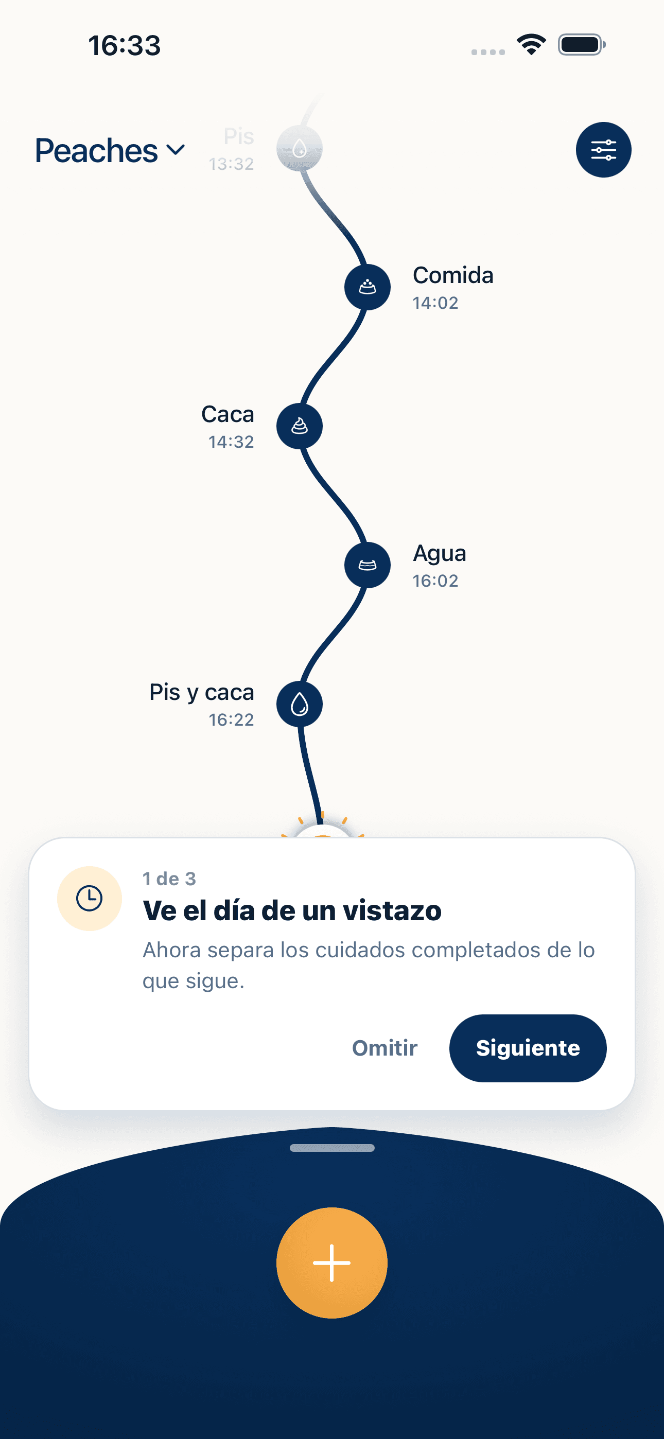 Recorrido del día de PuppyOnTrack